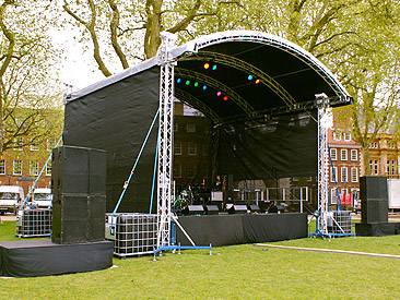 Milos 8m x 6m Stage